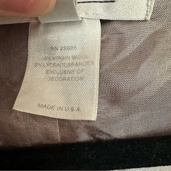 Pendleton Vintage Long Sleeve Button Front Virgin Wool Blazer Sz 16W Plus GUC - Picture 4 of 8